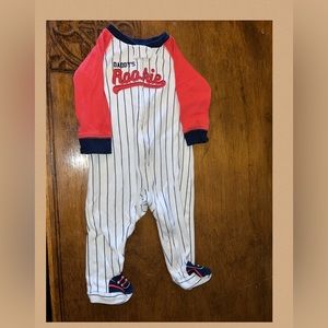 6-9 month Baseball Sleeper